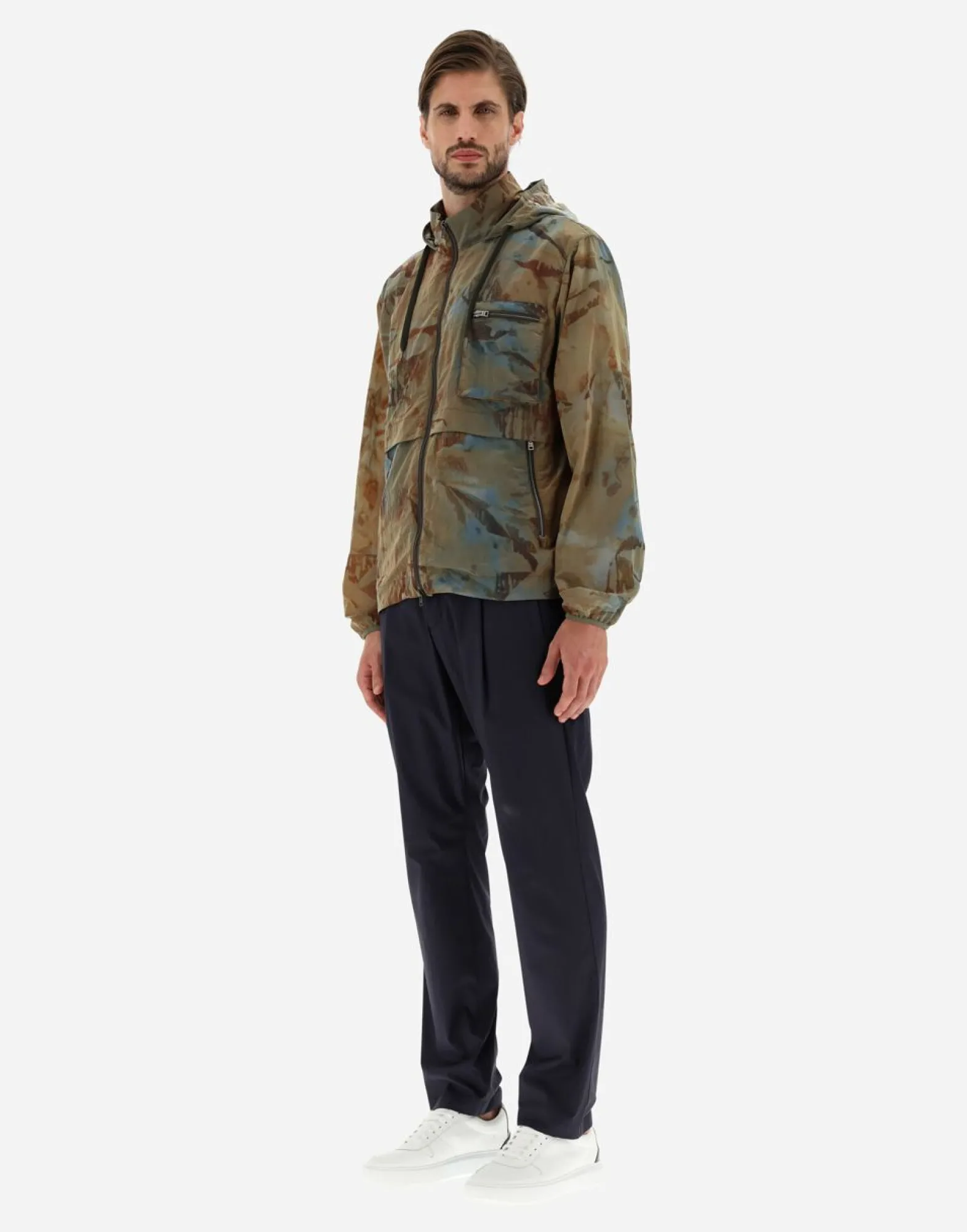 Herno Sportswear Sprayed Bomber Jacket