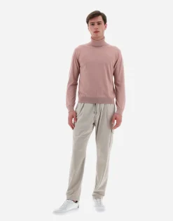 Herno Suede-Effect Resort Trousers