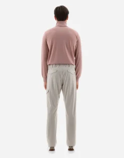 Herno Suede-Effect Resort Trousers