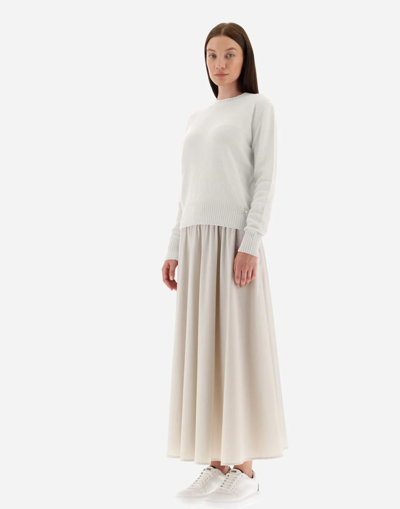 Herno Sweater In Cloud Cashmere