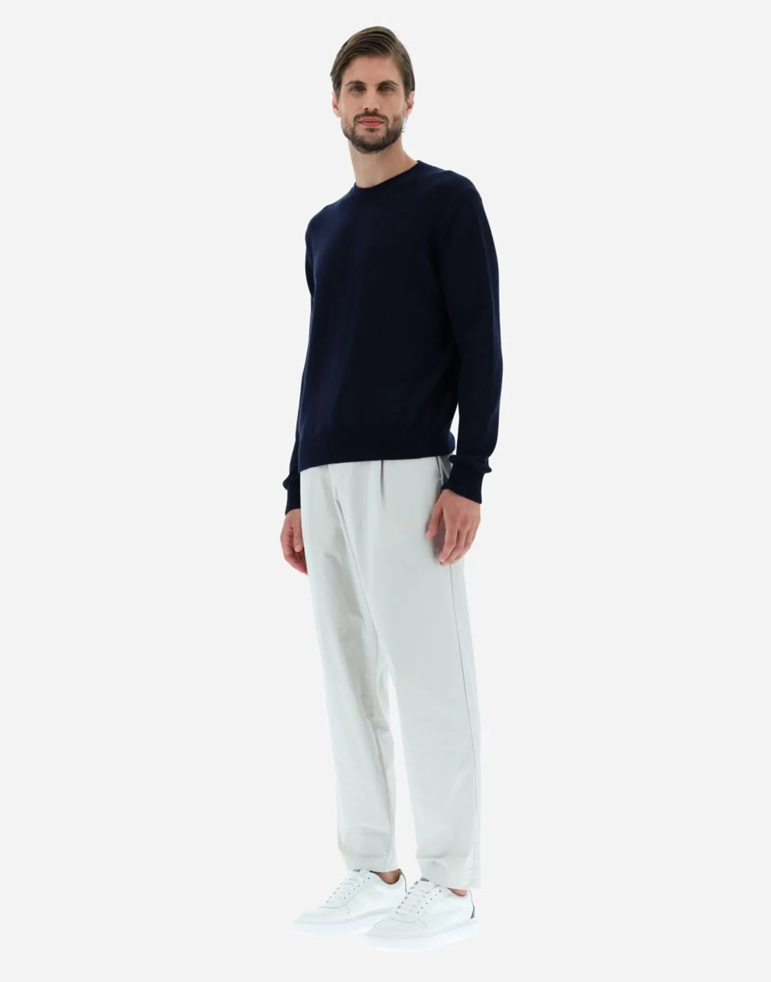 Herno Sweater In Eternity Cashmere