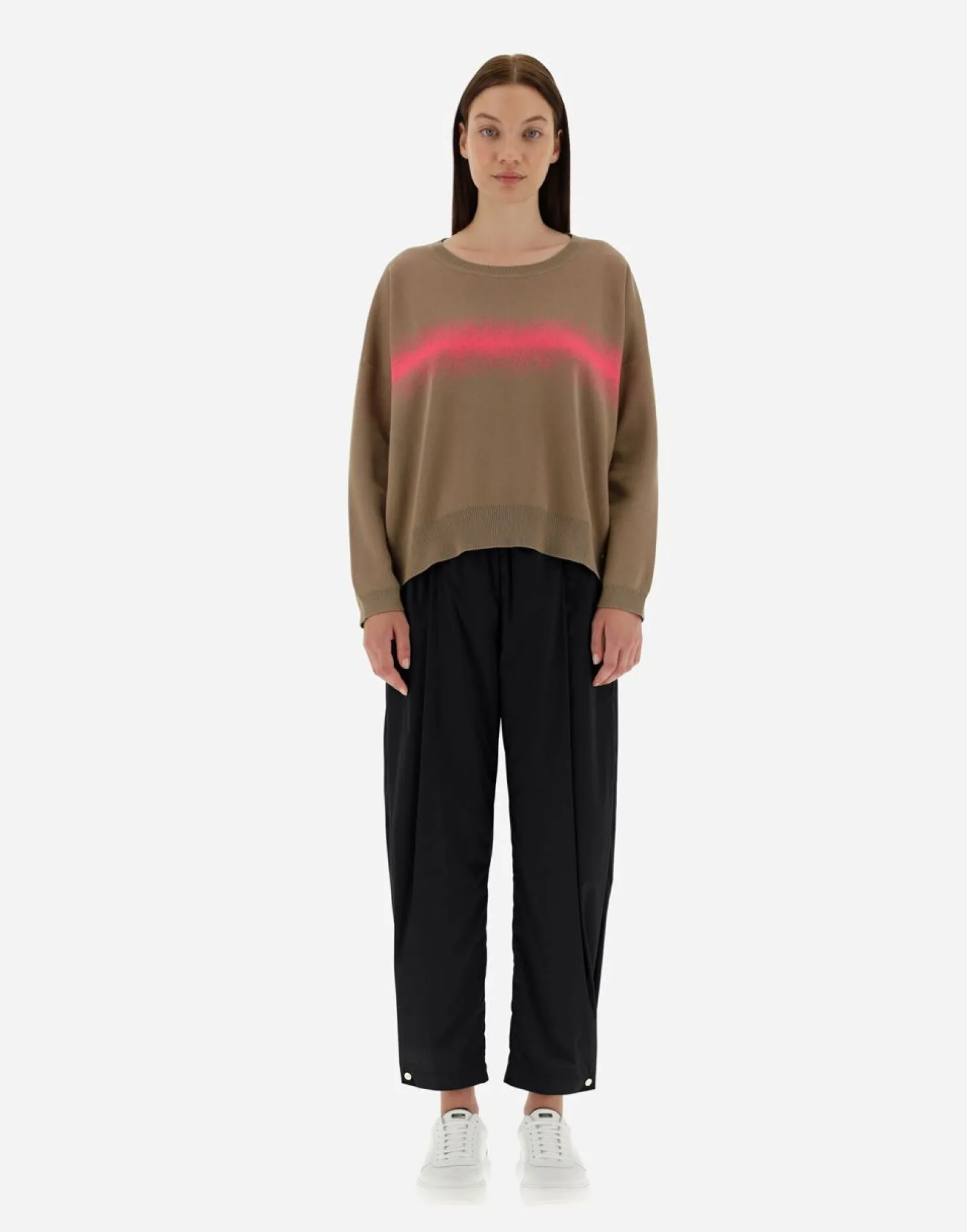 Herno Sweater In Spray Knit