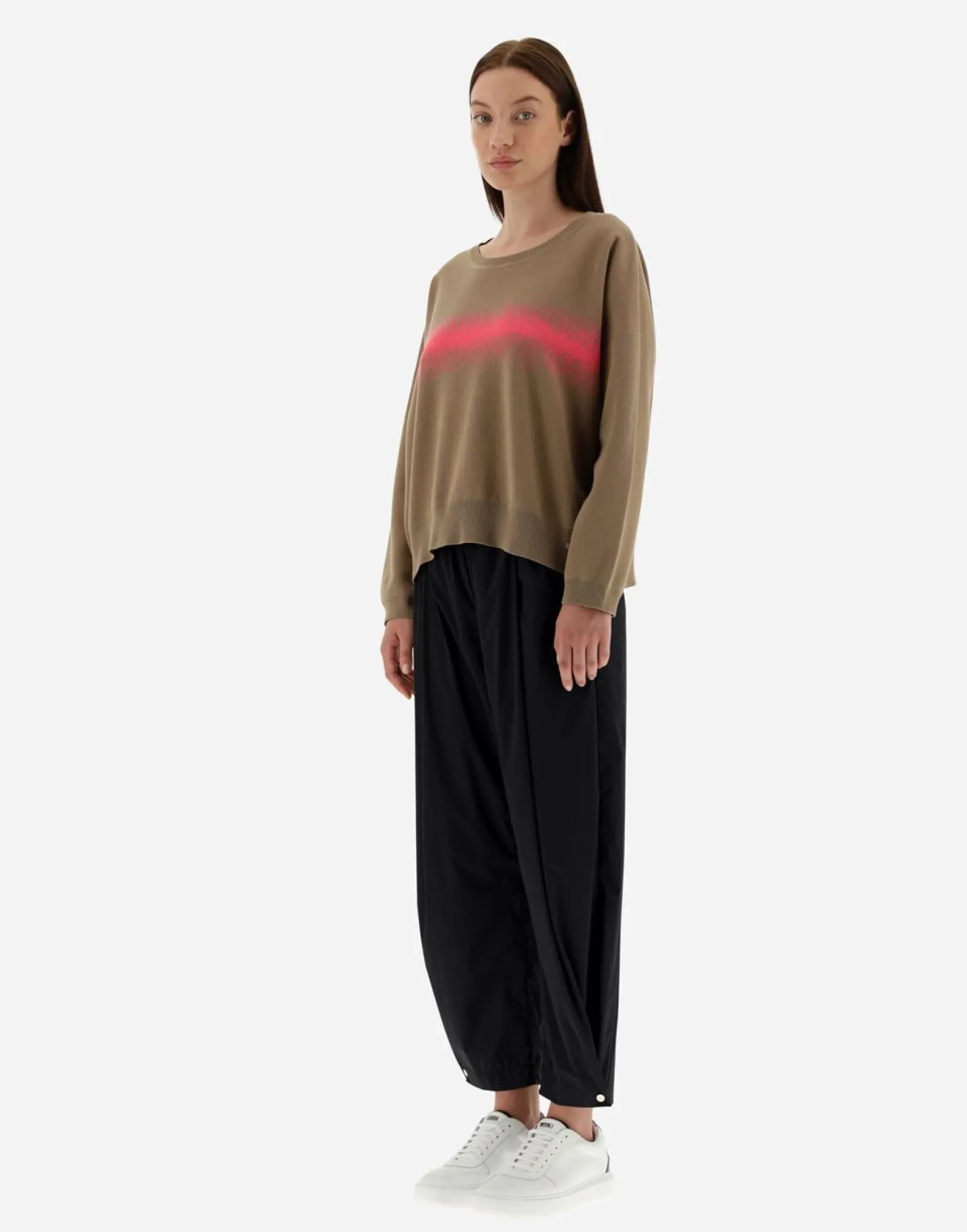 Herno Sweater In Spray Knit