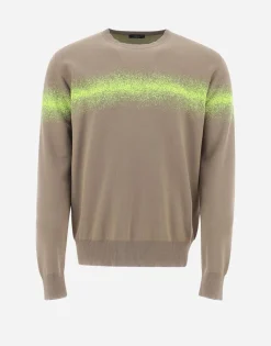 Herno Sweater In Spray Knit