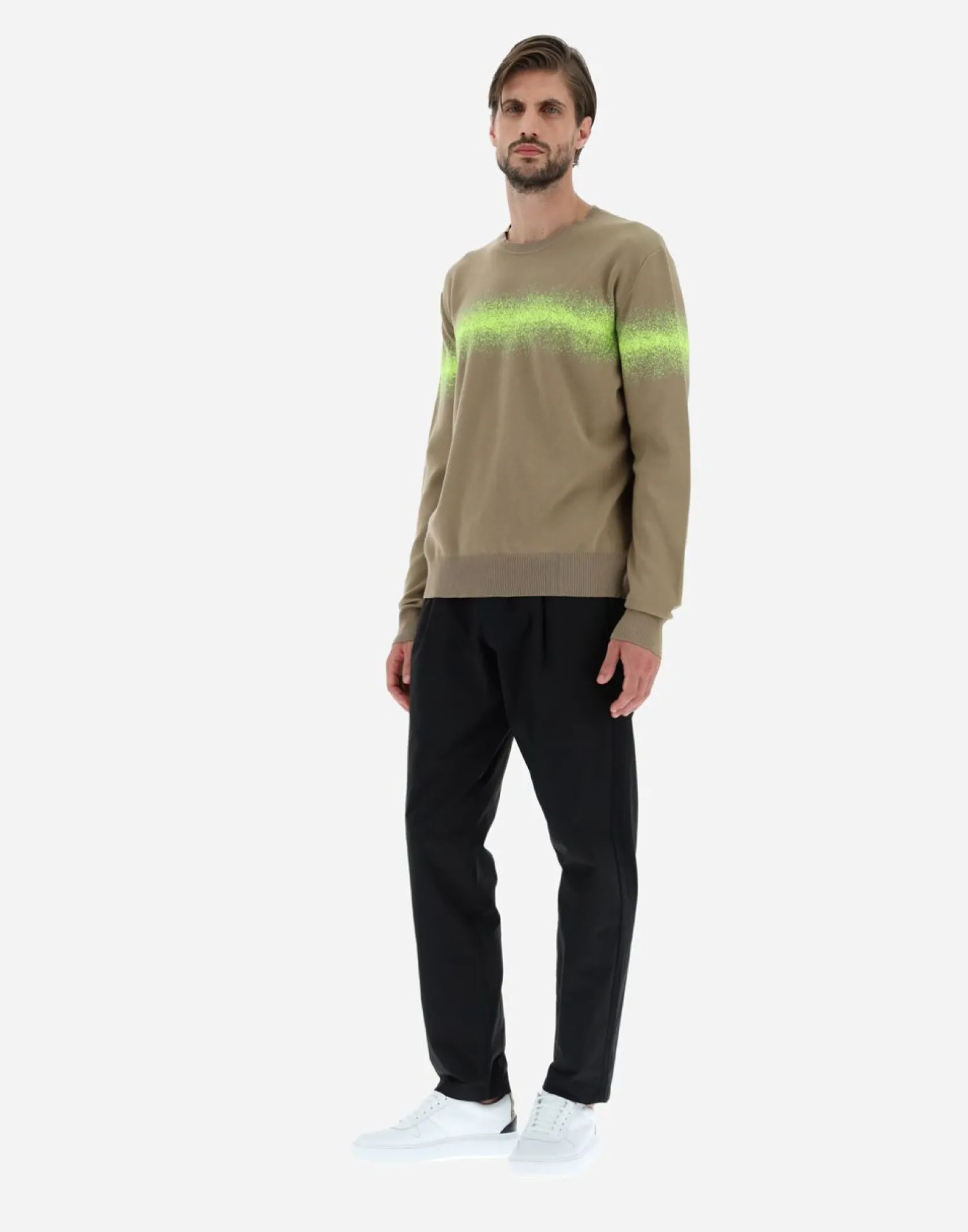 Herno Sweater In Spray Knit