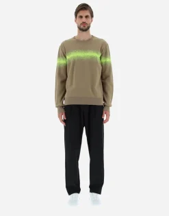 Herno Sweater In Spray Knit