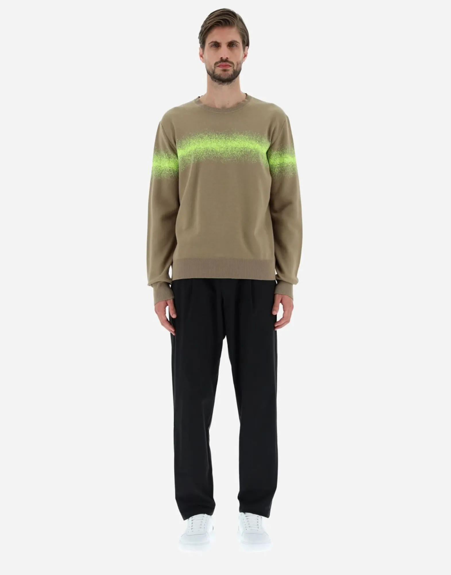 Herno Sweater In Spray Knit