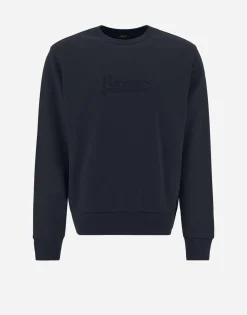 Herno Sweatshirt In Cotton Sweater