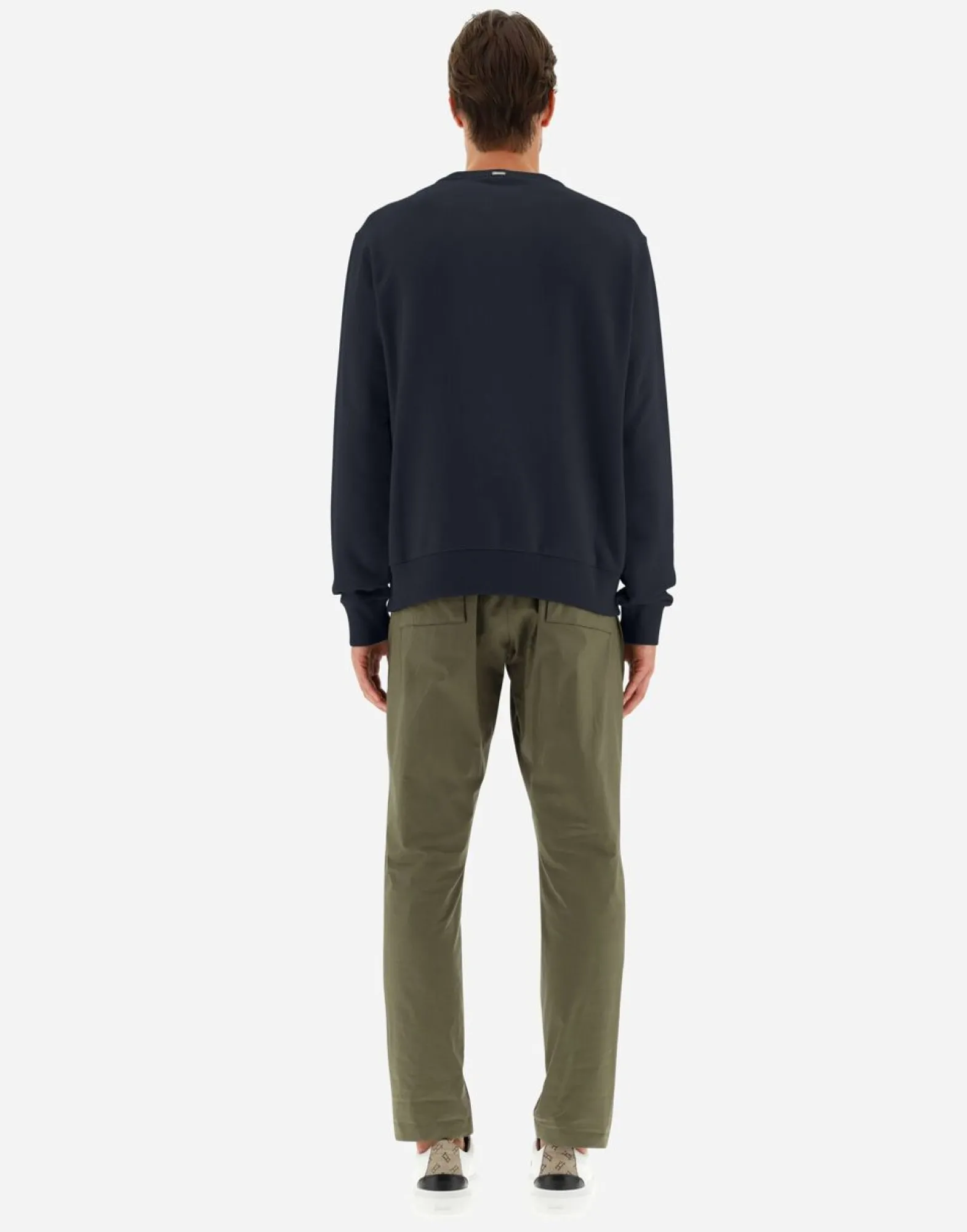 Herno Sweatshirt In Cotton Sweater