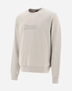 Herno Sweatshirt In Cotton Sweater