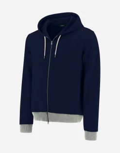 Herno Sweatshirt In Double Sweater
