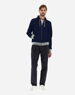 Herno Sweatshirt In Double Sweater