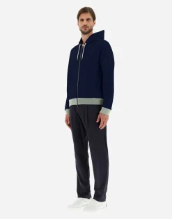 Herno Sweatshirt In Double Sweater
