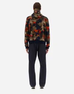 Herno Sweatshirt In Spring Camo Sweater