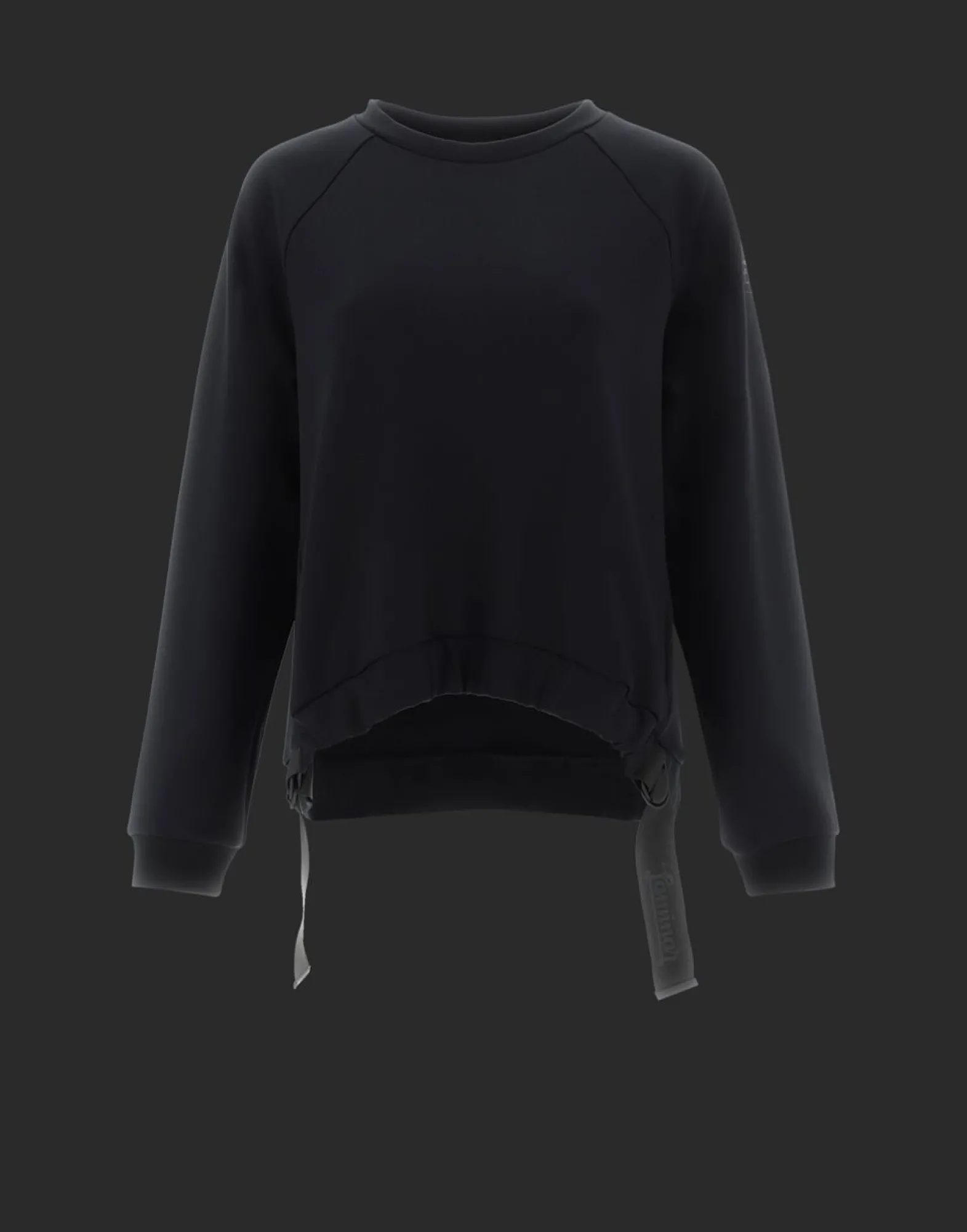 Herno Sweatshirt In Techno Light Scuba