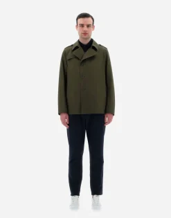 Herno Trench Coat In Delon