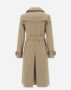 Herno Trench Coat In Delon & Monogram