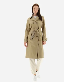 Herno Trench Coat In Delon & Monogram