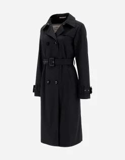 Herno Trench Coat In Delon & Monogram
