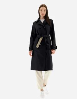 Herno Trench Coat In Delon & Monogram