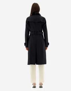 Herno Trench Coat In Delon & Monogram