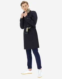 Herno Trench Coat In Delon & Monogram