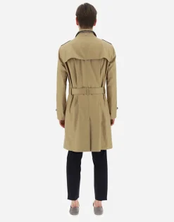 Herno Trench Coat In Delon & Monogram