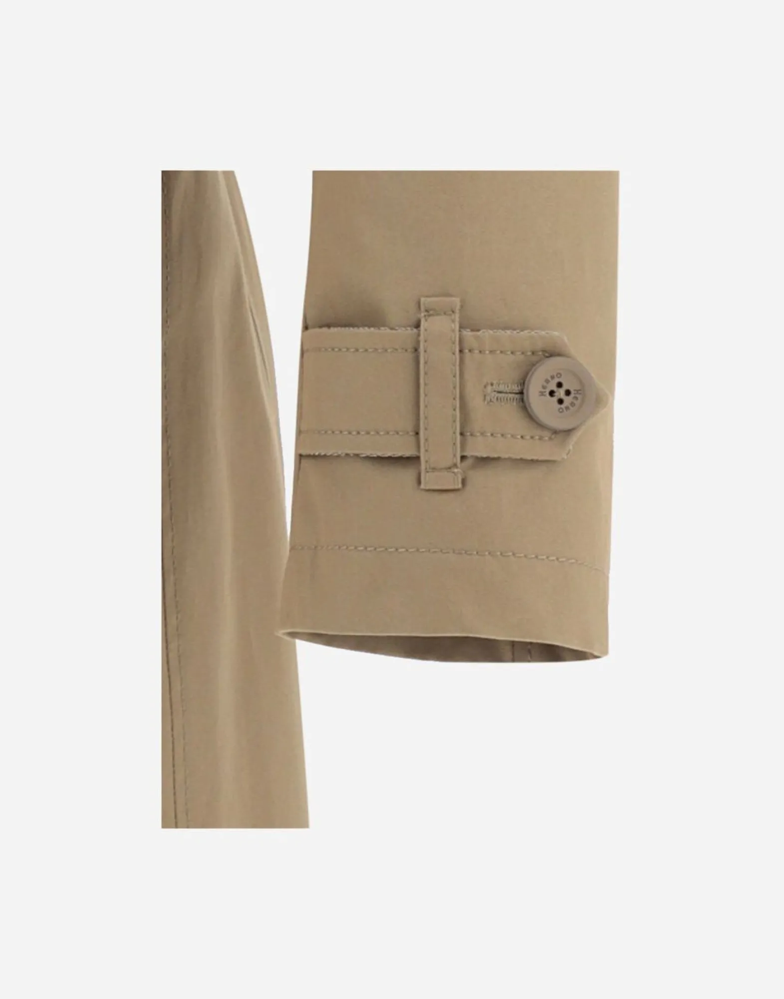Herno Trench Coat In Delon & Monogram