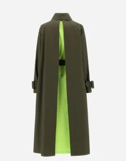 Herno Trench Coat In Delon & Plaster