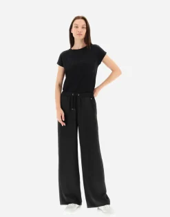 Herno Trousers In Casual Satin