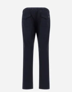 Herno Trousers In Light Cotton Stretch