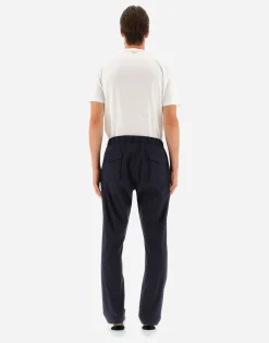 Herno Trousers In Light Cotton Stretch
