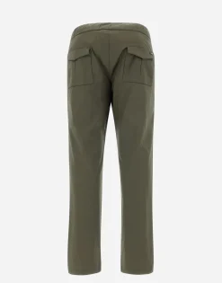 Herno Trousers In Light Cotton Stretch