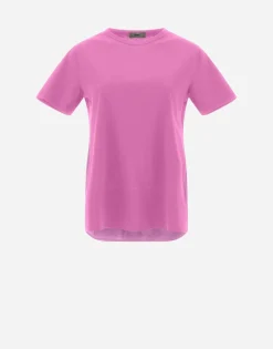 Herno T-Shirt In Chic Cotton Jersey & New Techno Taffeta