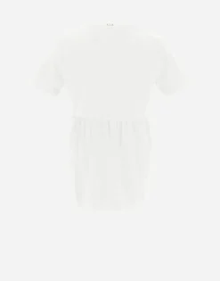 Herno T-Shirt In Chic Cotton Jersey & New Techno Taffeta