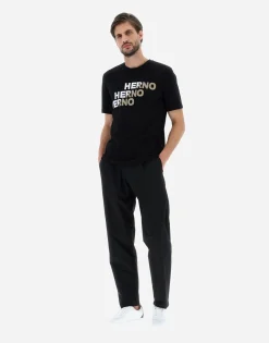 Herno T-Shirt In Compact Jersey