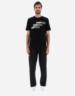 Herno T-Shirt In Compact Jersey