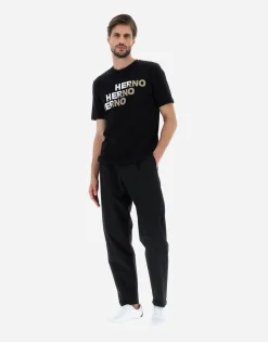 Herno T-Shirt In Compact Jersey