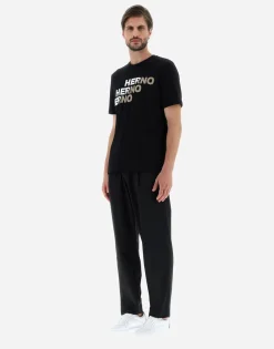 Herno T-Shirt In Compact Jersey