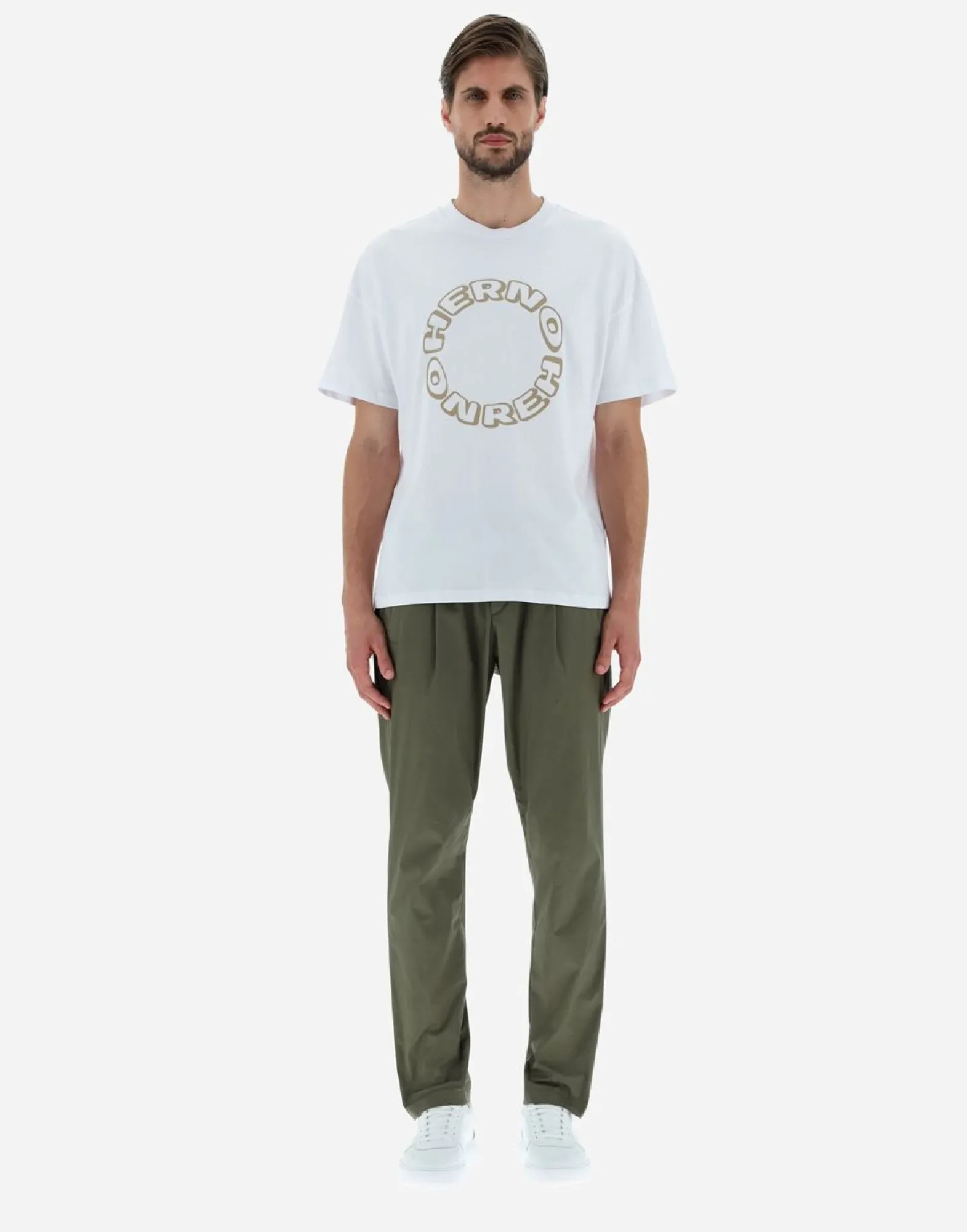 Herno T-Shirt In Compact Jersey