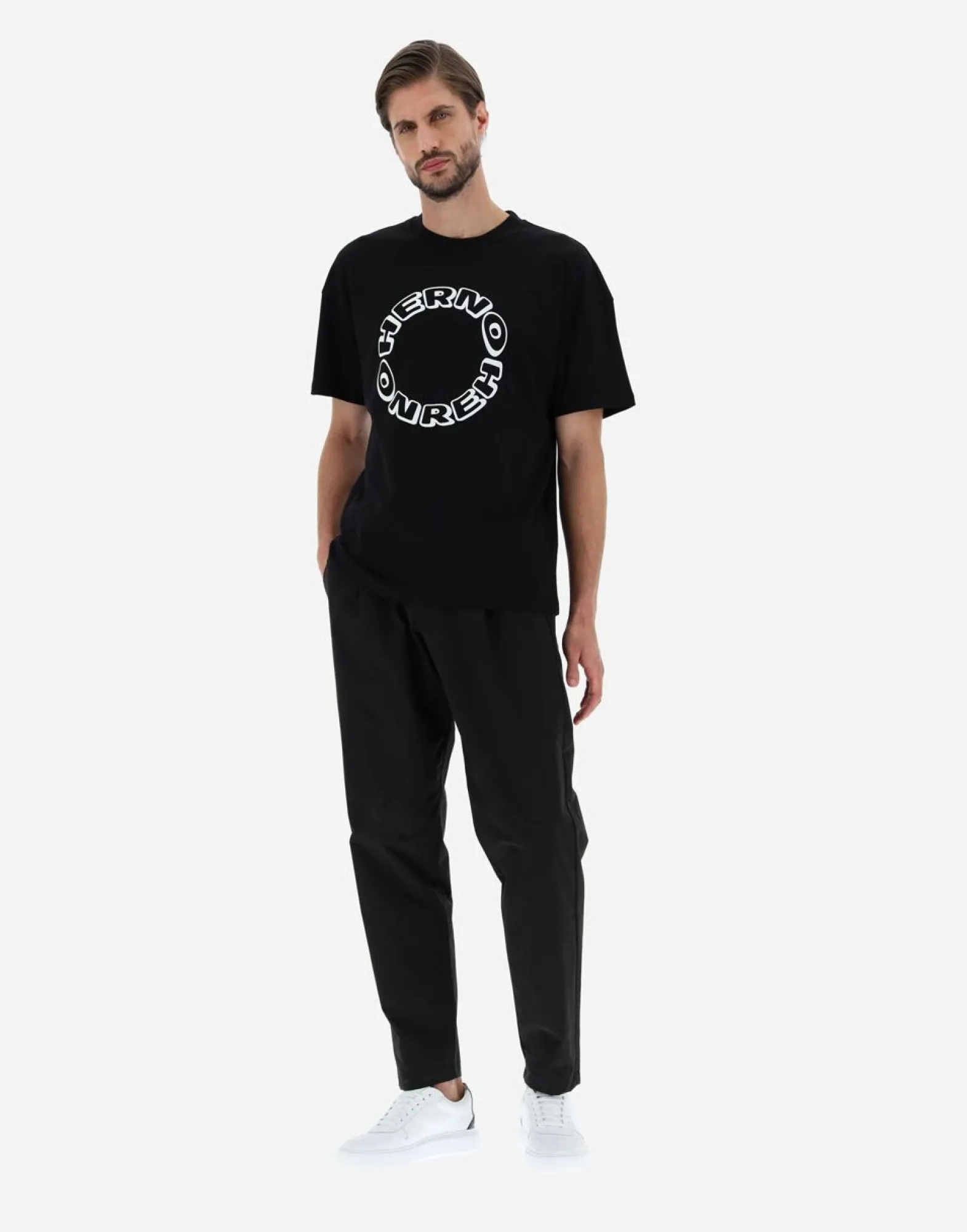 Herno T-Shirt In Compact Jersey