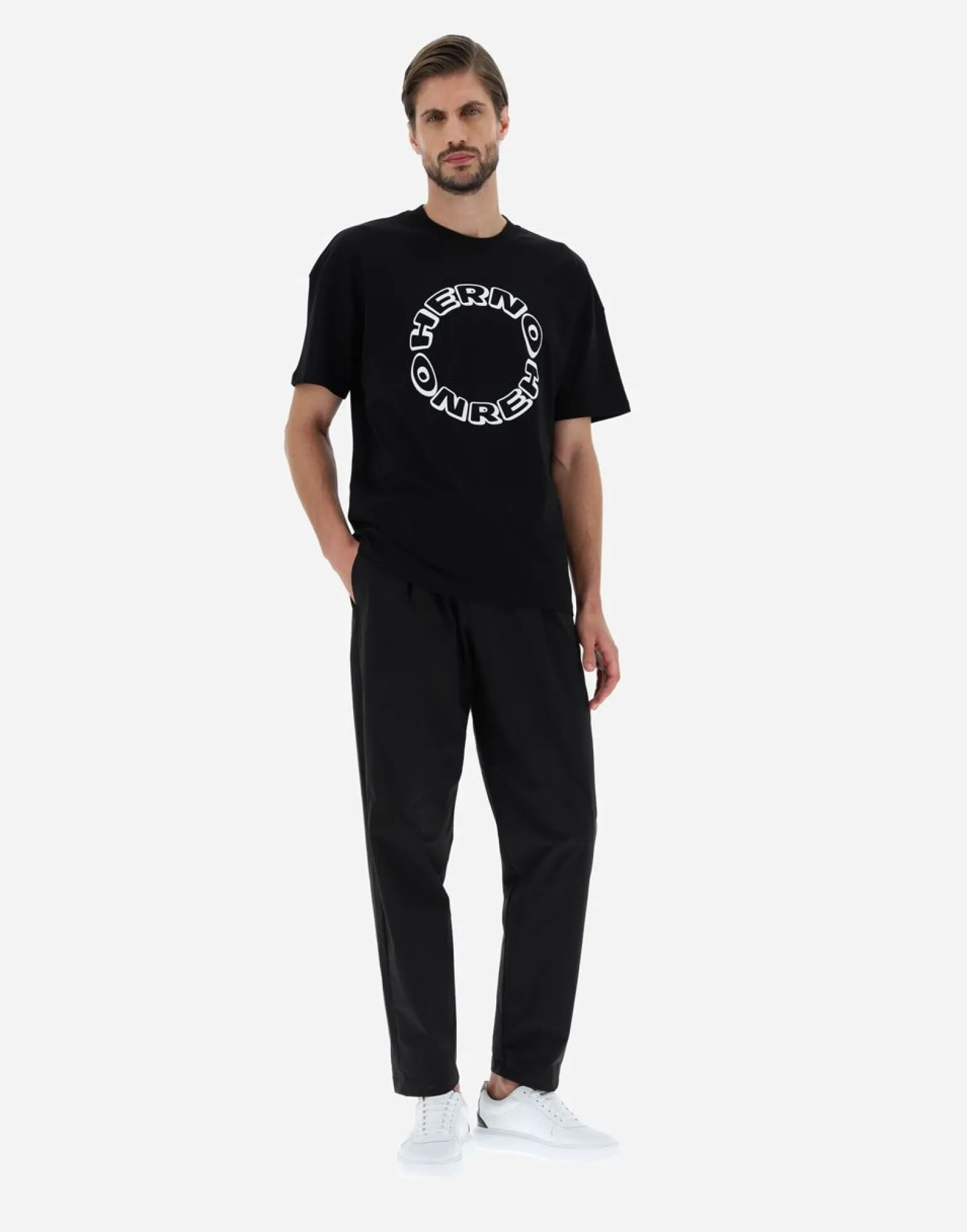 Herno T-Shirt In Compact Jersey