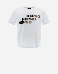 Herno T-Shirt In Compact Jersey