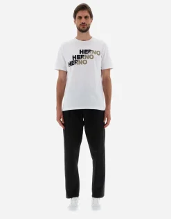 Herno T-Shirt In Compact Jersey