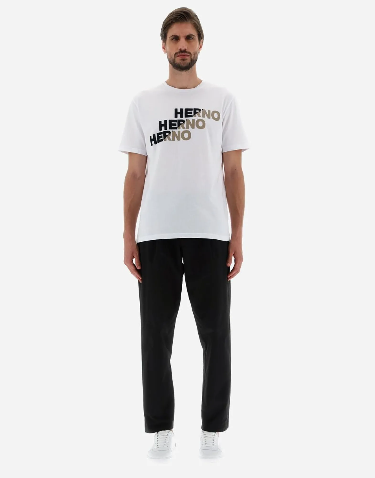 Herno T-Shirt In Compact Jersey