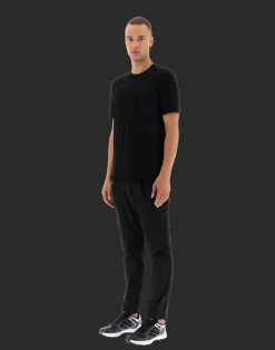Herno T-Shirt In Compact Jersey And Light Mesh