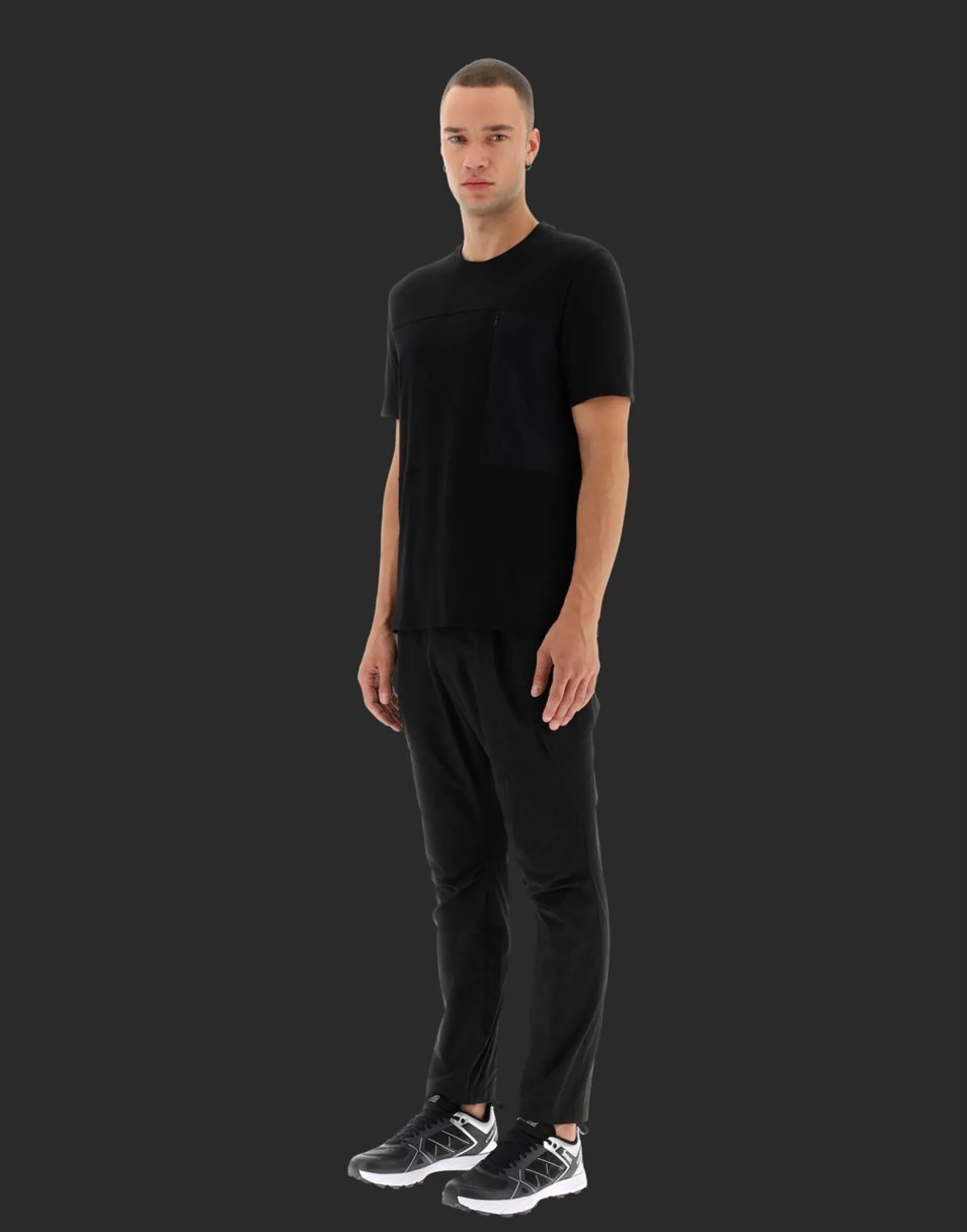 Herno T-Shirt In Compact Jersey And Light Mesh