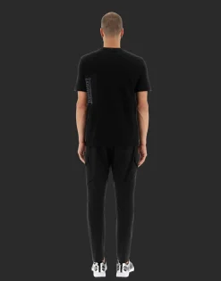 Herno T-Shirt In Compact Jersey And Light Mesh