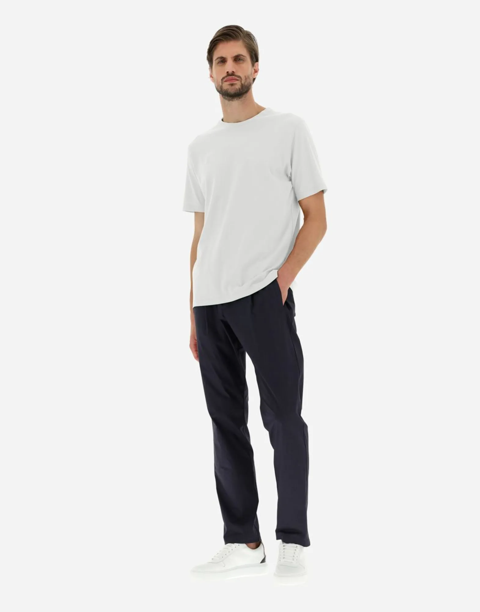 Herno T-Shirt In Crepe Jersey