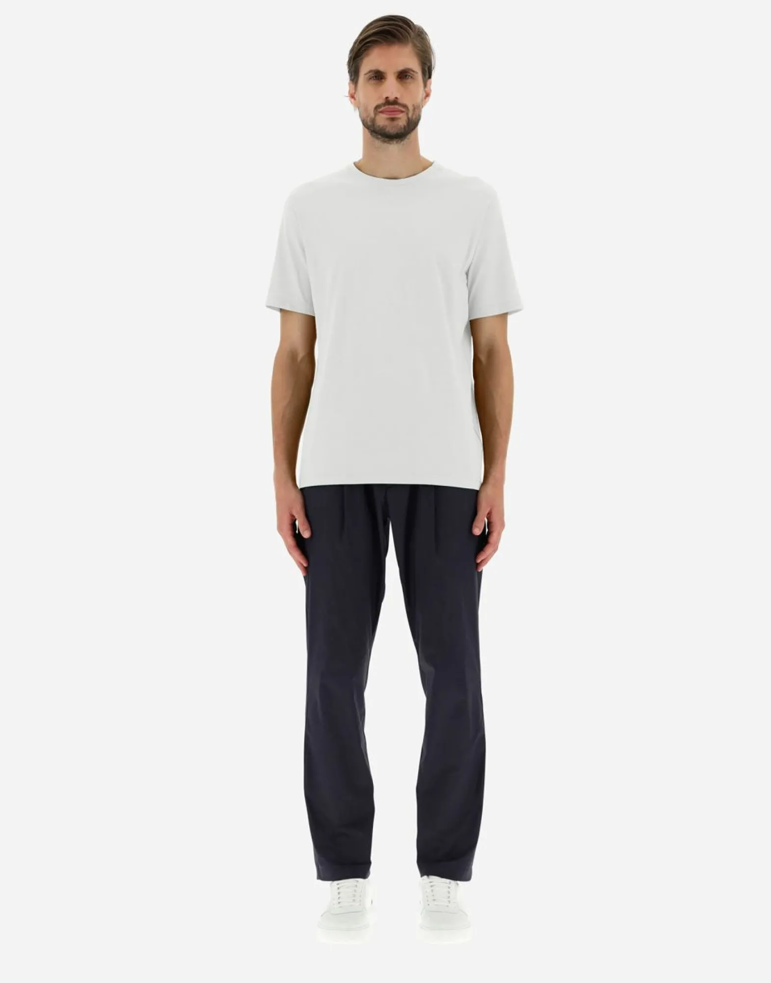 Herno T-Shirt In Crepe Jersey